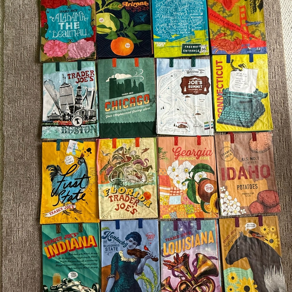 Trader Joe's Reusable Tote Bag Collection